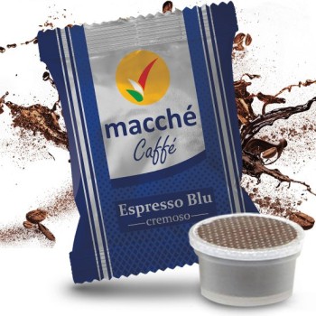 50 Capsule Macché Caffè Blu...