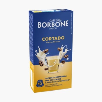 10 Capsule Borbone Cortado...