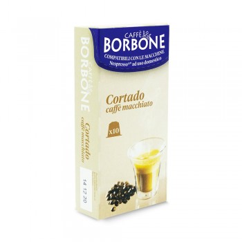 10 Capsule Borbone Cortado...