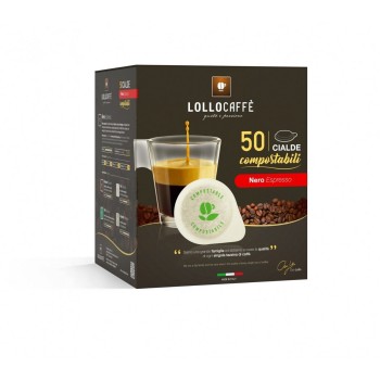 50 Cialde 44mm Lollo Caffè...