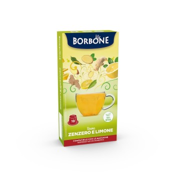 10 Capsule Borbone Zenzero...